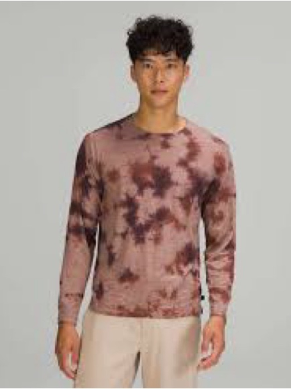 lululemon athletica Men's Brown Tie-Dye Joggers